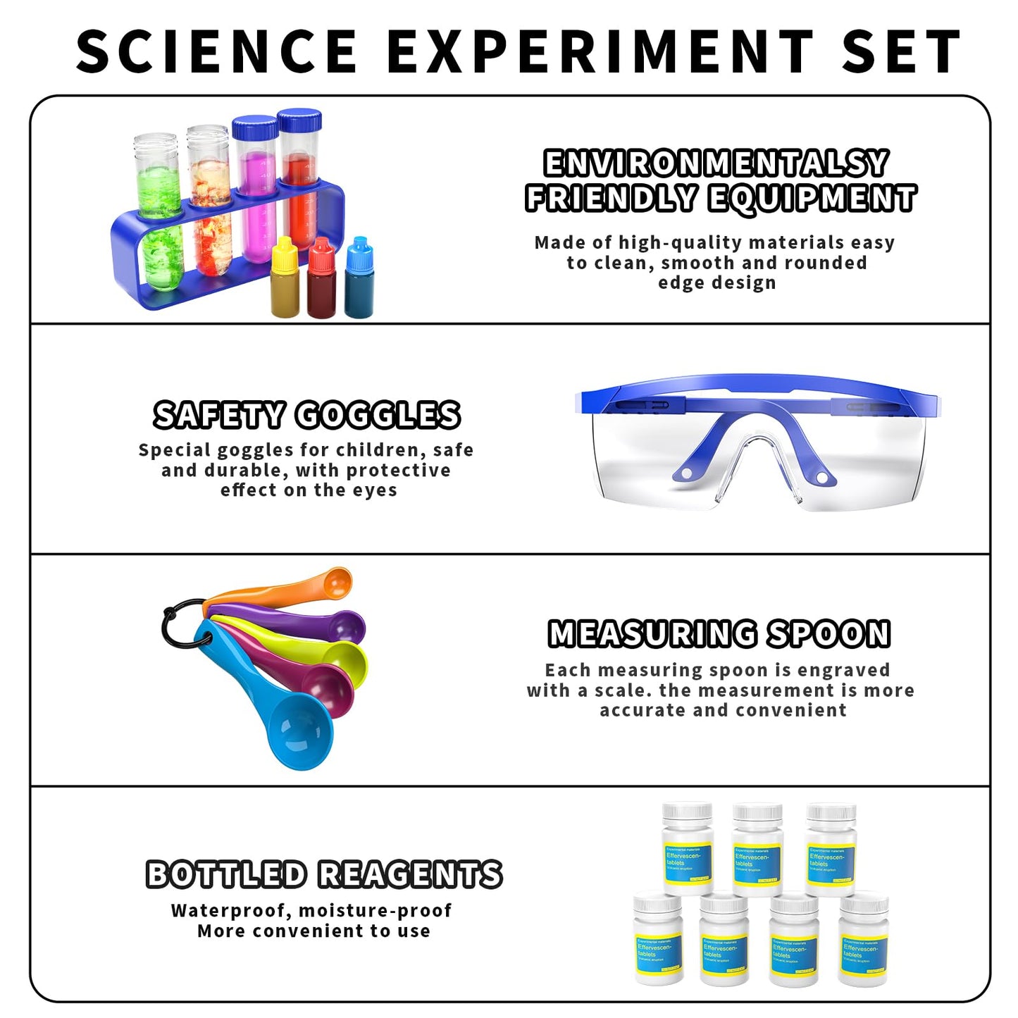SNAEN 240+ Lab Experiments Science Kits, Chemistry Set, Crystal Growing, Erupting Volcano, STEM Activities Educational Toys Gifts for 6 7 8 9 10 11 Years Old Boys Girls Kids Toys