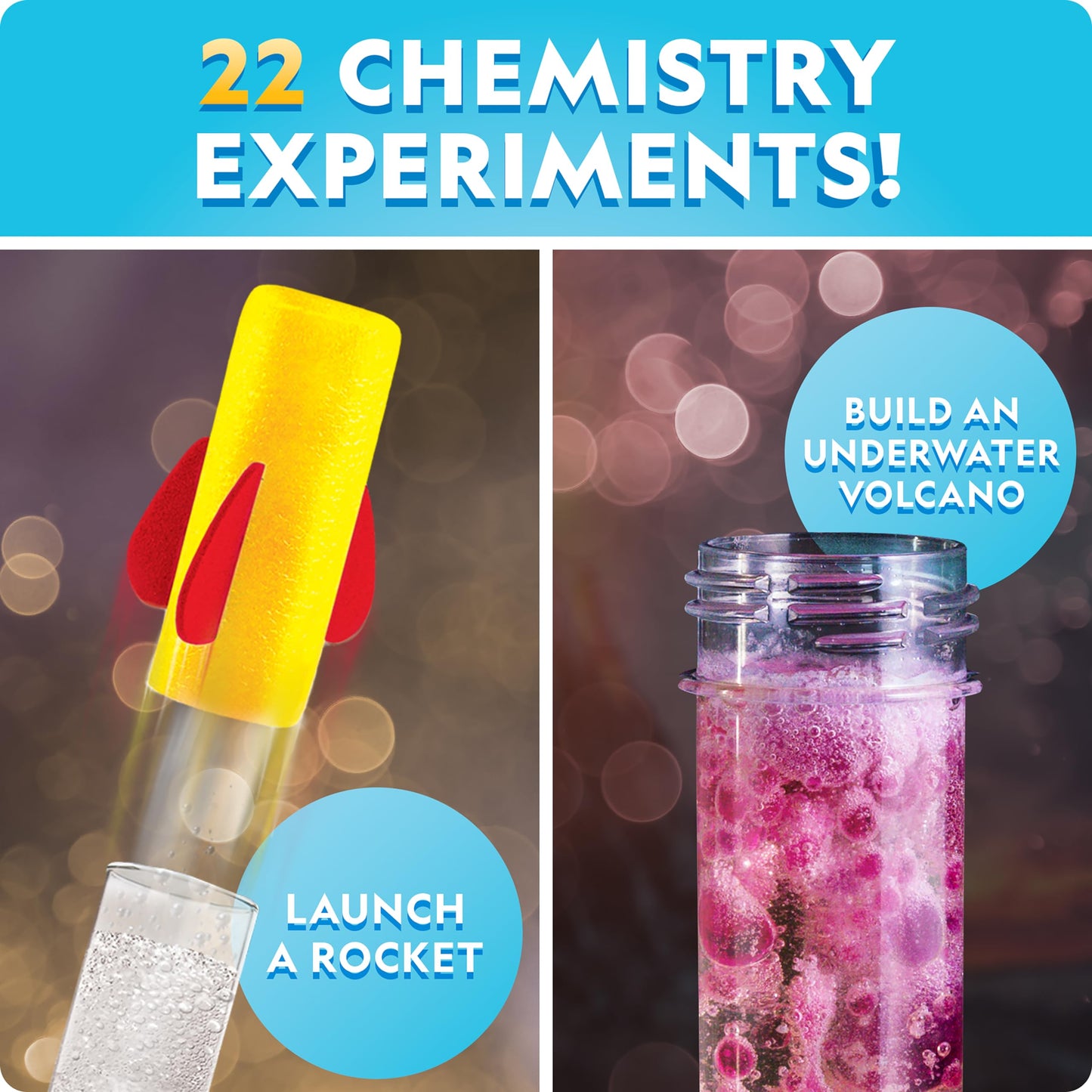 National Geographic Mega Science Lab - Science Kit for Kids with 130+ Easy Experiments, Featuring Earth Science, Chemistry Set, and Science Magic STEM Projects for Boys and Girls (Amazon Exclusive)
