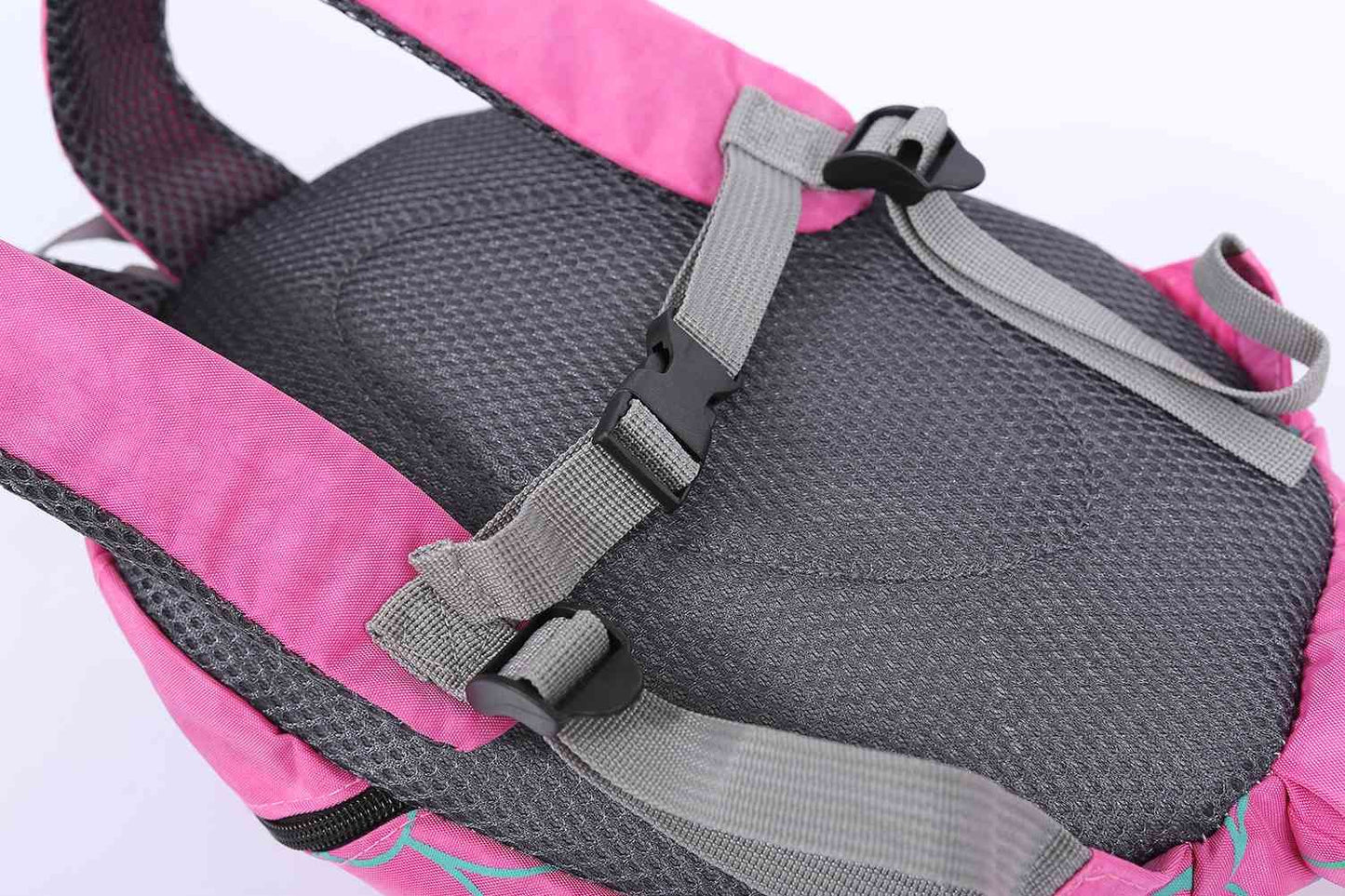 ZHUANNIAN Kids Toddlers Dinosaur Backpack with Safety Leash for Boys Girls(Hot Pink)