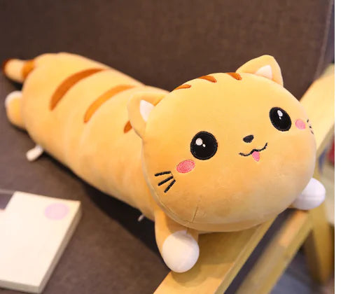 Long Cat Pillow for Kids