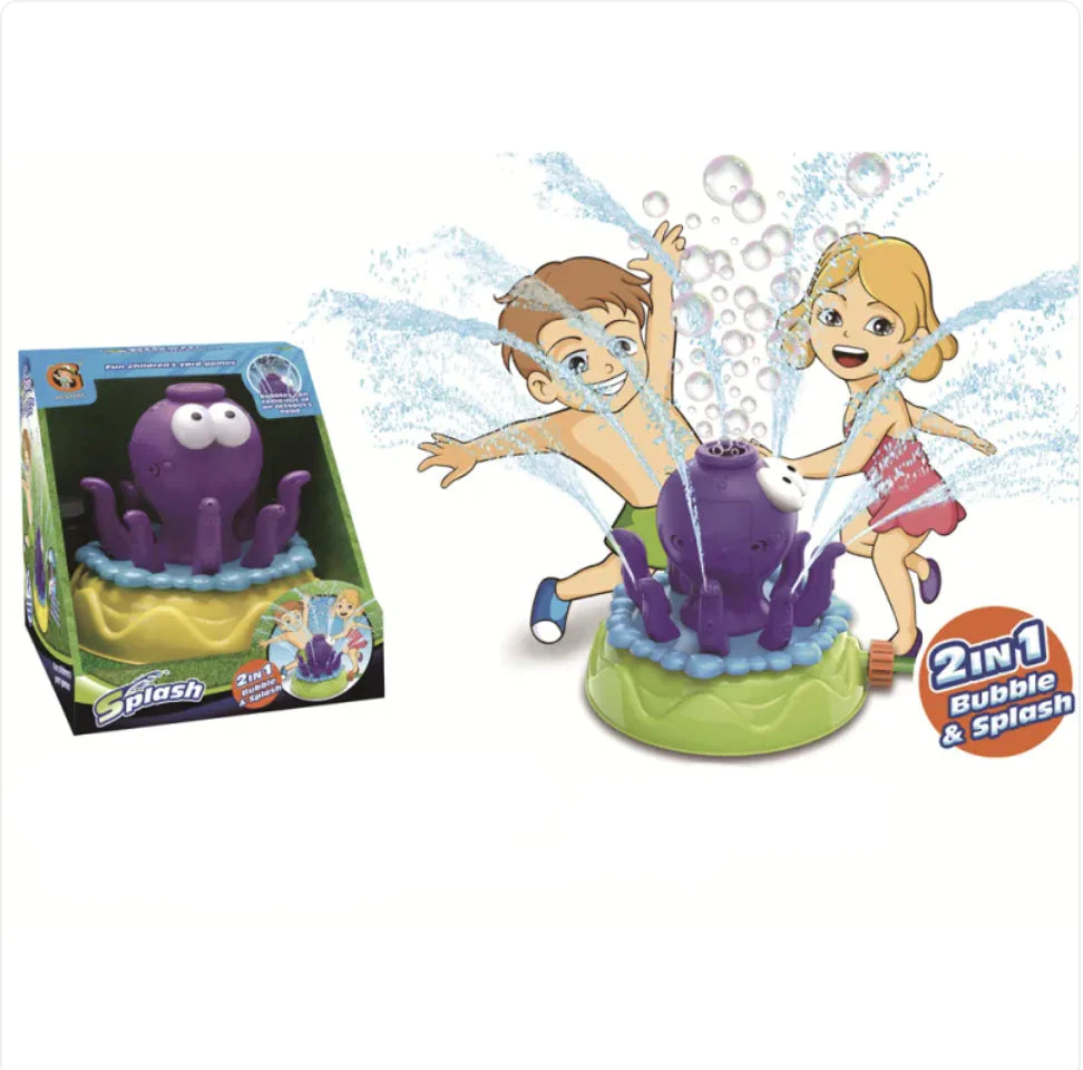 Cartoon Splash Sprinkler Toy for Kids - Outdoor Water Play