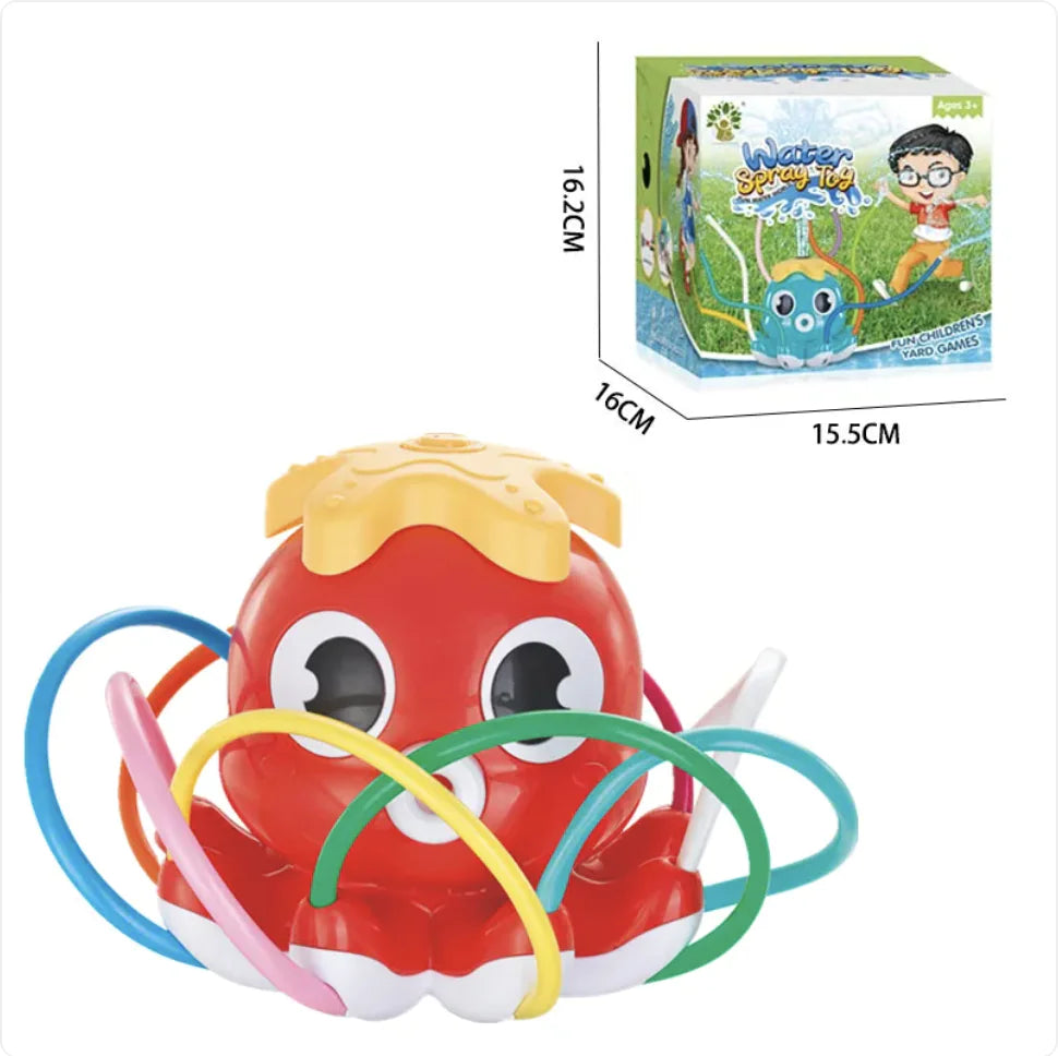 Cartoon Splash Sprinkler Toy for Kids - Outdoor Water Play