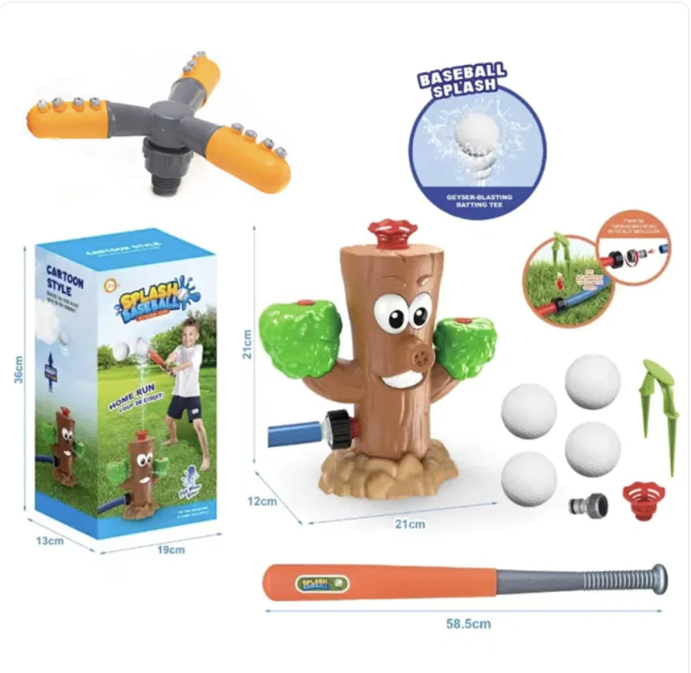 Cartoon Splash Sprinkler Toy for Kids - Outdoor Water Play